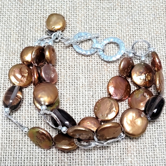 SILPADA | Bronze Coin Bracelet, B1850 - Picture 3 of 4